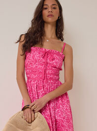 Calysta Floral Midi Dress Detail 3 - ALTAR'D STATE KIDS