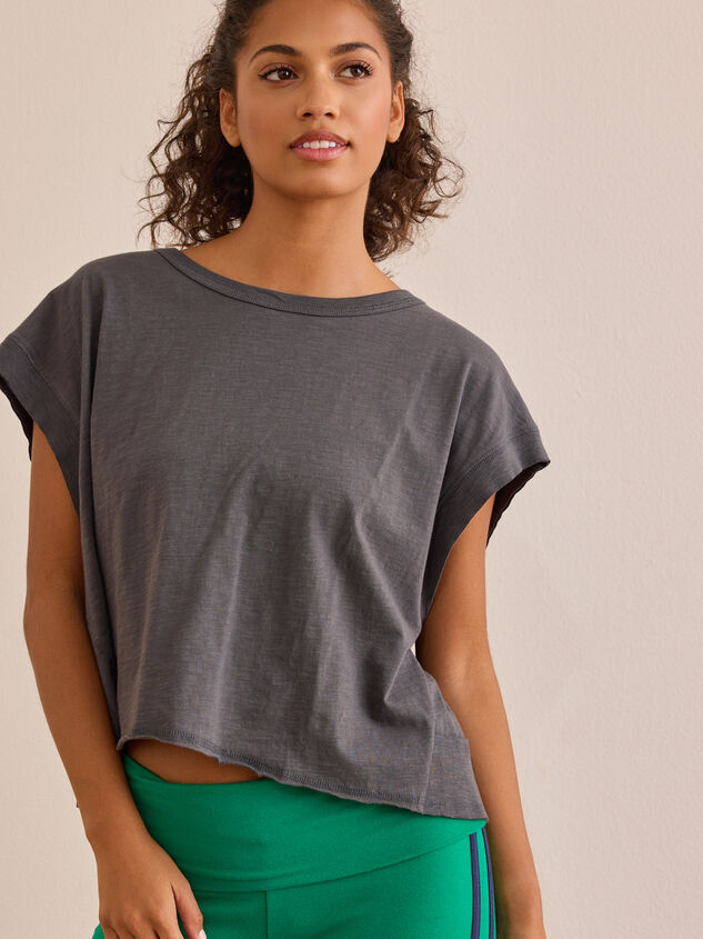 In Motion Circle Back Tee Detail 2 - AS Kids