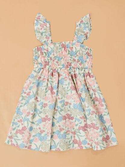Evie Floral Toddler Dress - AS Kids