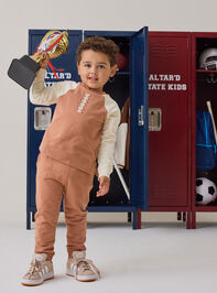 Football Laces Raglan Set - AS Kids