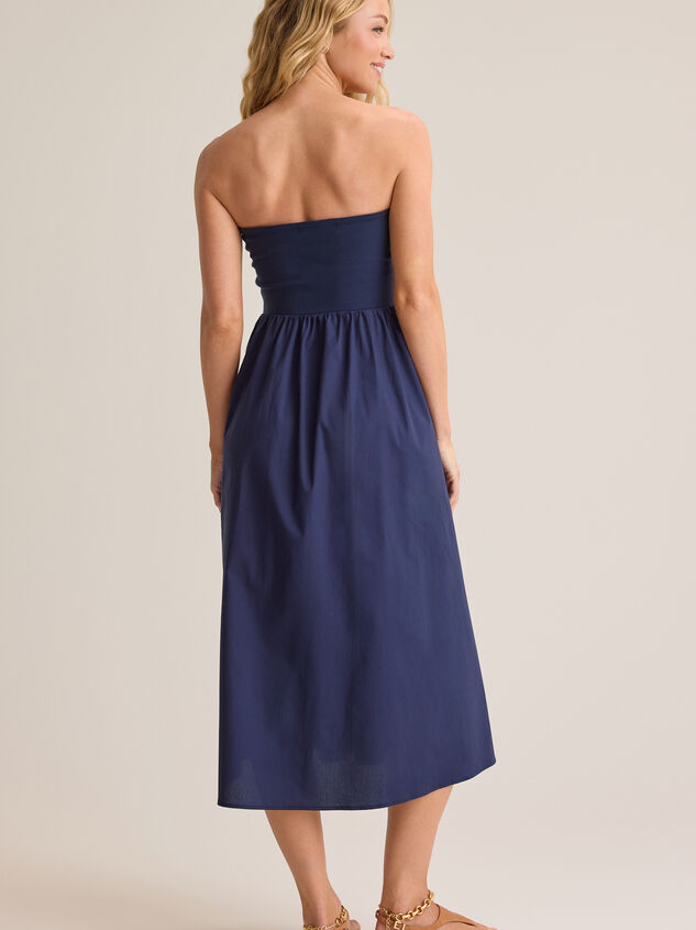 Charli Strapless Midi Dress Detail 4 - AS Kids