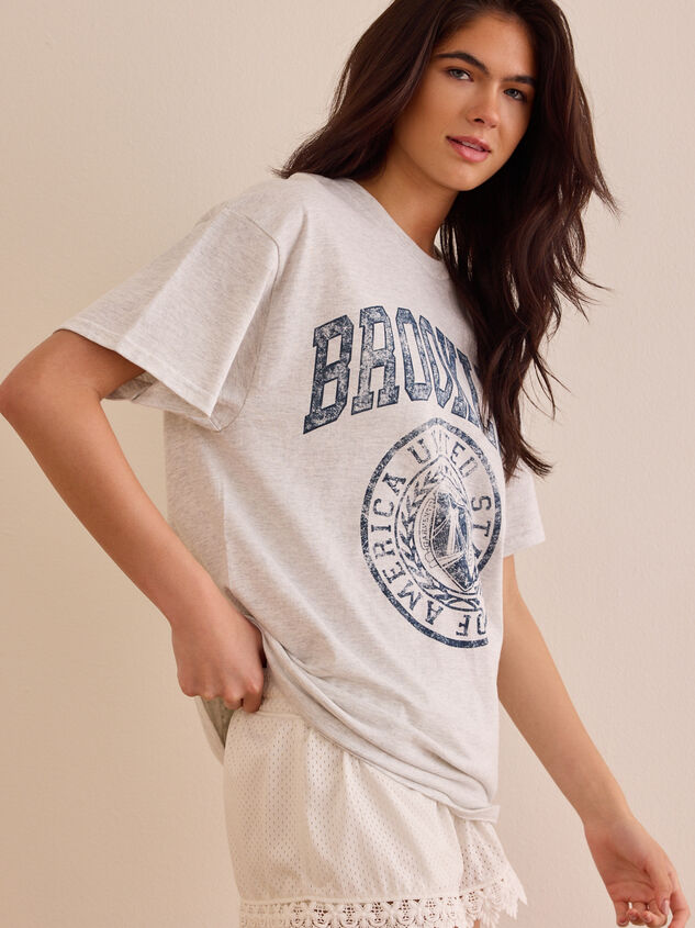 Brooklyn Oversize Tee Detail 4 - AS Kids