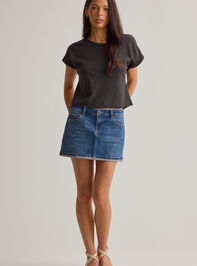 Demi Slub Roll Sleeve Tee Detail 2 - AS Kids