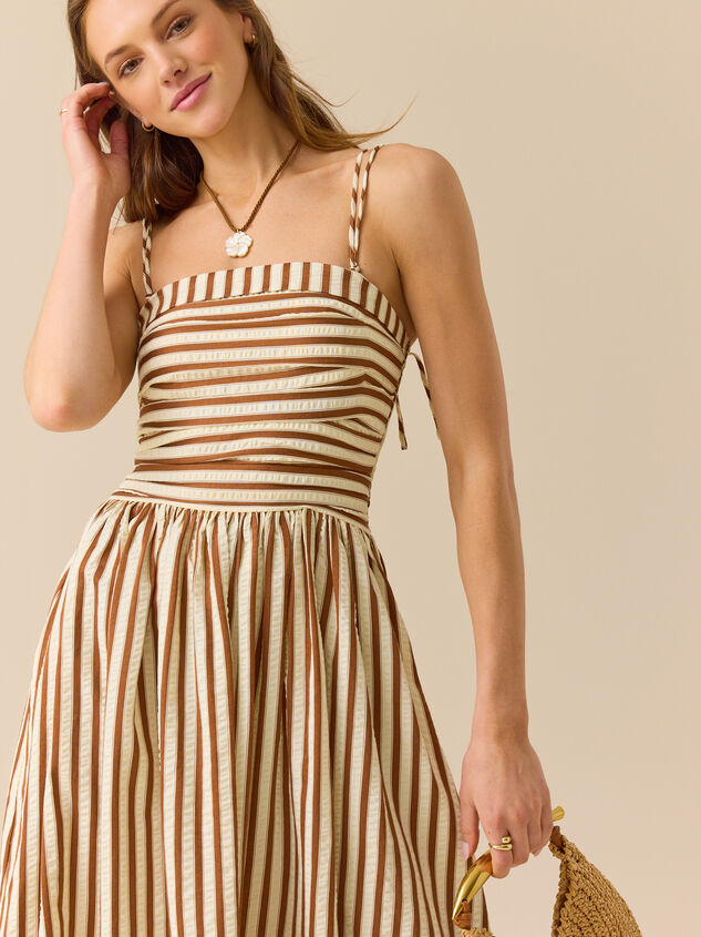 Josey Stripe Maxi Dress Detail 4 - ALTAR'D STATE KIDS