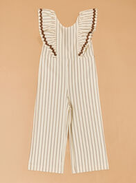 Sienna Rick Rack Striped Jumpsuit Detail 2 - ALTAR'D STATE KIDS