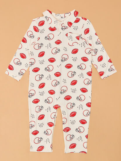 Touchdown Time Romper - AS Kids