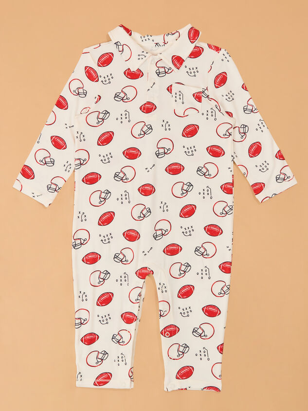 Touchdown Time Romper - AS Kids