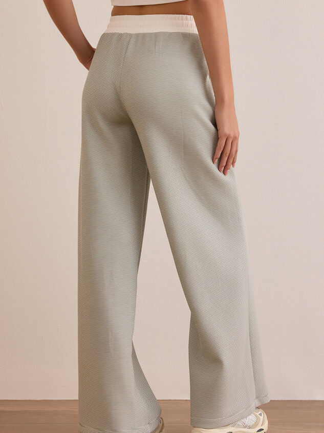 Supersoft Striped Wide Leg Pant Detail 5 - AS Kids