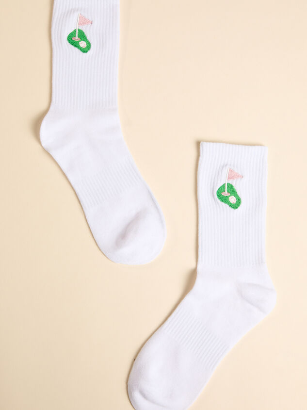 Golf Embroidered Crew Socks - ALTAR'D STATE KIDS