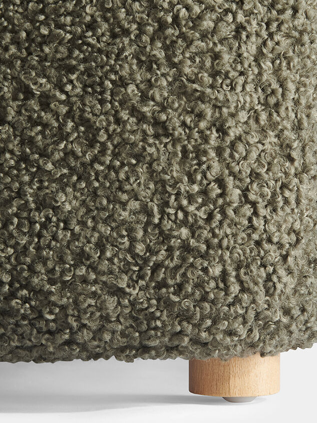 Spruce Upholstered Ottoman Detail 6 - AS Kids
