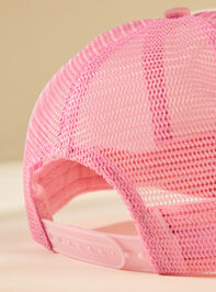 Costa Rica Trucker Hat Detail 3 - AS Kids