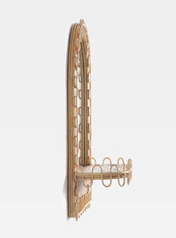 Cora Woven Shelf Mirror Detail 4 - ALTAR'D STATE KIDS