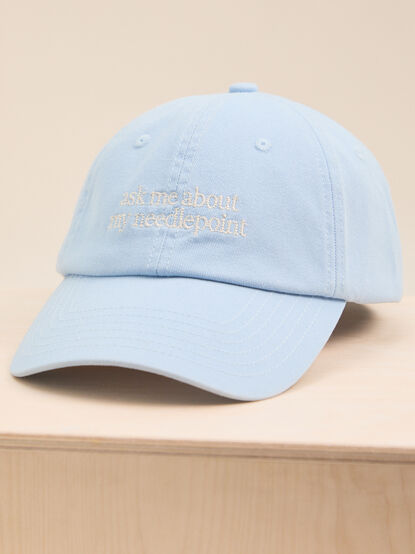 Ask Me About My Needlepoint Hat - AS Kids
