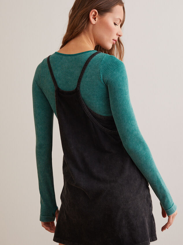 Hang Tough Mineral Wash Mini Dress Detail 3 - ALTAR'D STATE KIDS