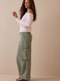 Lyra Asymmetrical Sweater Detail 4 - AS Kids
