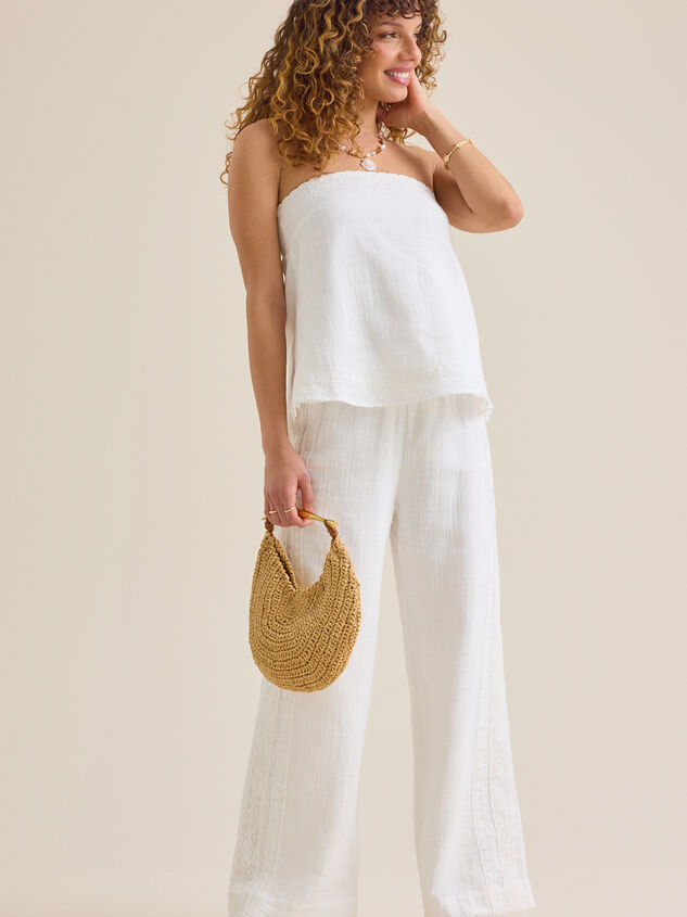 Georgia Lace Gauze Pants Detail 4 - ALTAR'D STATE KIDS