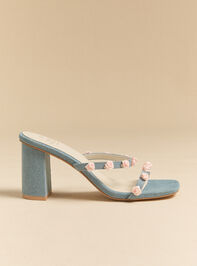 Rosette Two Strap Heels - ALTAR'D STATE KIDS