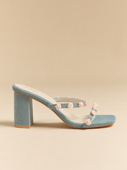 Rosette Two Strap Heels - ALTAR'D STATE KIDS