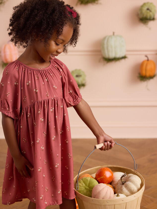 Haley Floral Toddler Dress - AS Kids