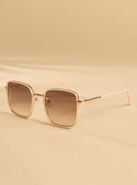 Dani Square Sunglasses Detail 4 - ALTAR'D STATE KIDS
