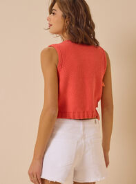 Charlie Side Tie Sweater Tank Detail 5 - ALTAR'D STATE KIDS