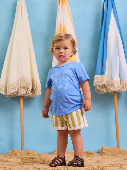 Cash Striped Short - ALTAR'D STATE KIDS