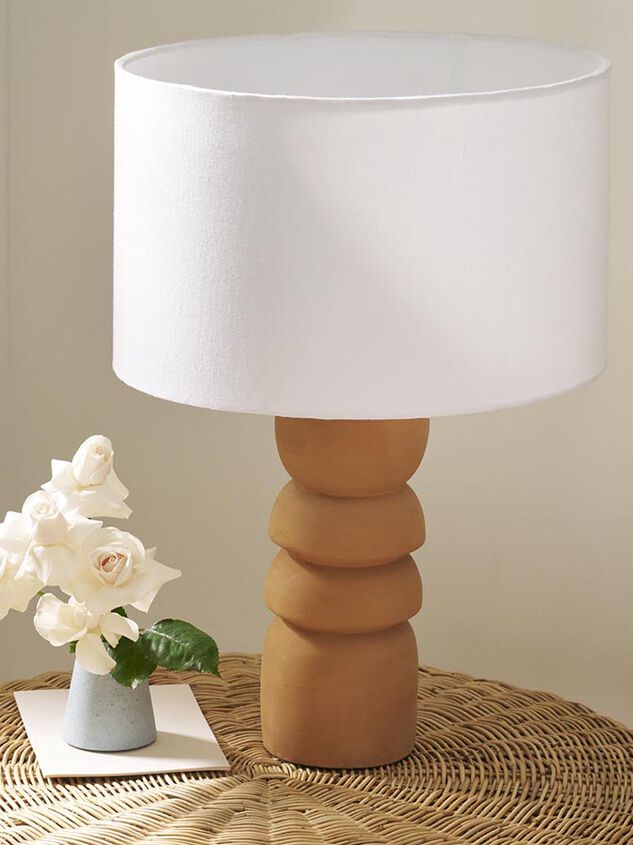 Emmie Terracotta Table Lamp Detail 2 - ALTAR'D STATE KIDS