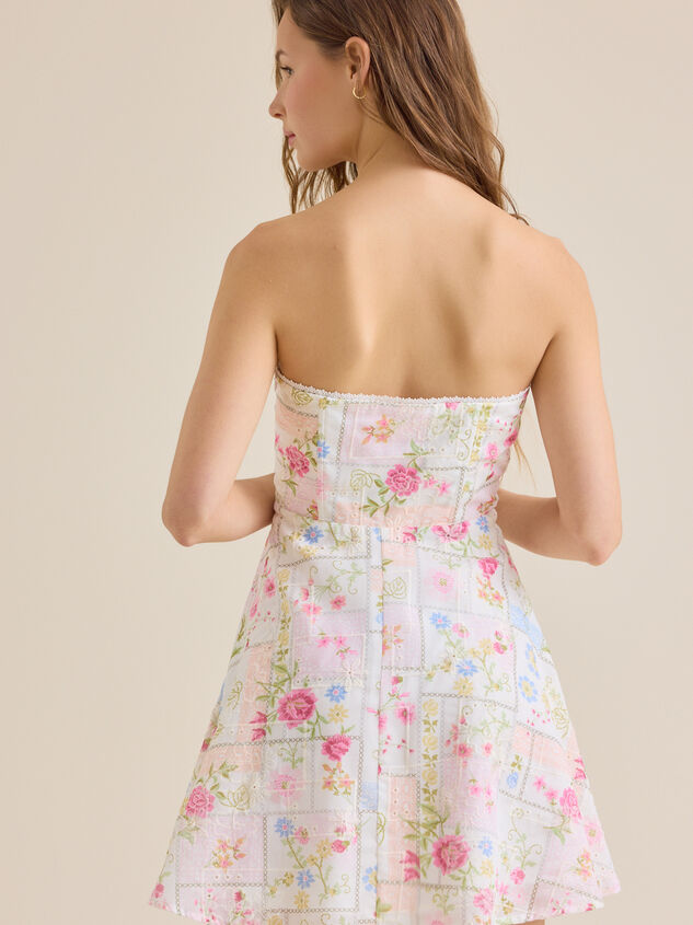 Shanae Floral Mini Dress Detail 6 - ALTAR'D STATE KIDS