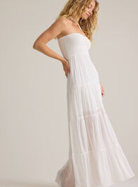 Jane Strapless Tiered Maxi Dress Detail 4 - AS Kids