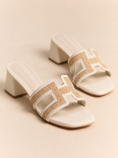 Eileen Raffia Heel - AS Kids