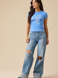 Bora Bora Baby Tee Detail 2 - ALTAR'D STATE KIDS