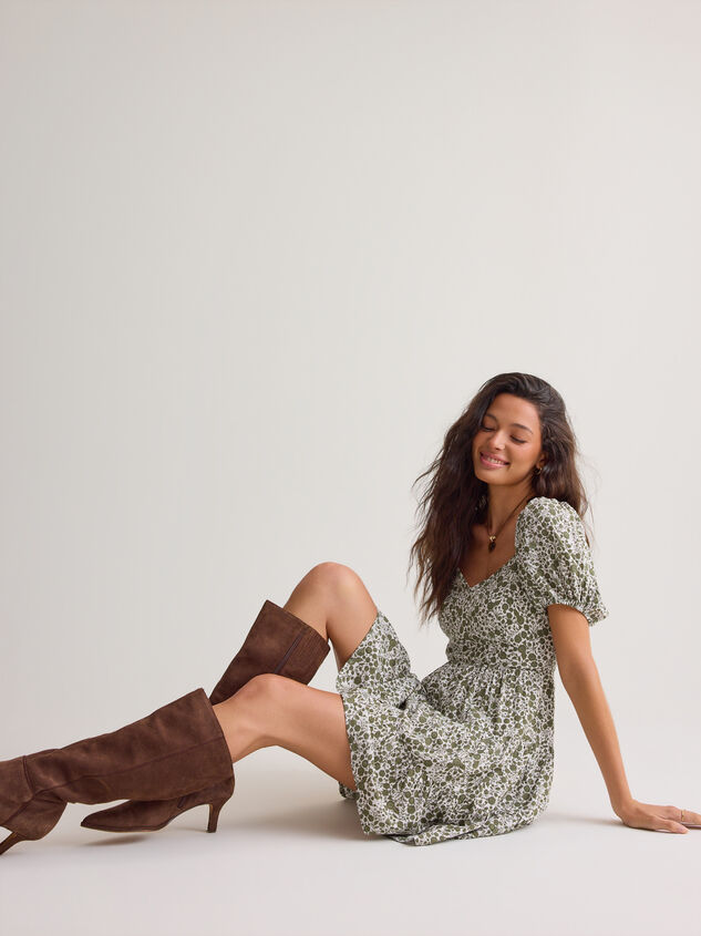 Ashley Floral Mama Dress Detail 5 - AS Kids
