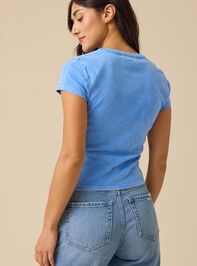 Bora Bora Baby Tee Detail 6 - ALTAR'D STATE KIDS