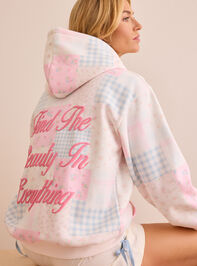 Find The Beauty Patchwork Hoodie Detail 6 - AS Kids