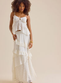 Evangeline Lace Tank Top Detail 2 - ALTAR'D STATE KIDS