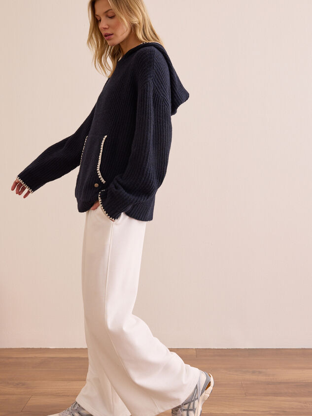 Weekend Wander Knit Hoodie Detail 4 - AS Kids