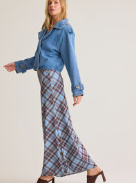 Margot Cropped Denim Trench Detail 6 - AS Kids