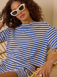 Nyra Stripe Relaxed Top - ALTAR'D STATE KIDS