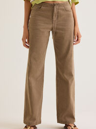 Lynn Tie Waist Low-Rise Jean Detail 3 - AS Kids