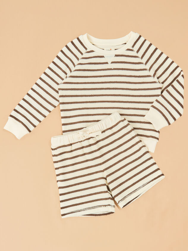 Derek Striped Top and Shorts Set - ALTAR'D STATE KIDS