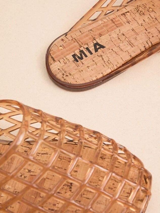 Darby Jelly Cage Mule Flat Detail 2 - AS Kids