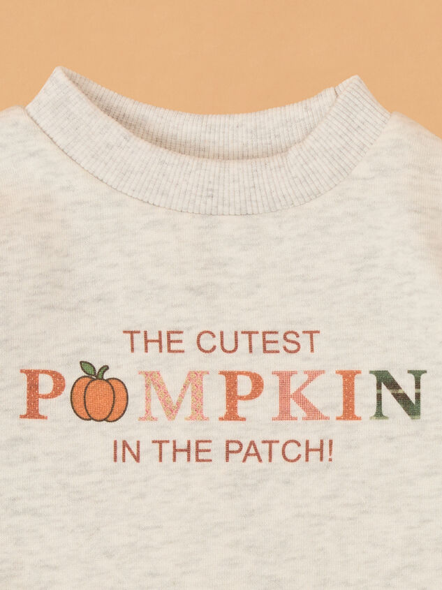 Cutest Pumpkin Graphic Bubble Detail 2 - AS Kids