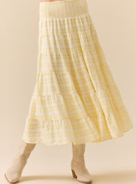 Millie Tiered Midi Skirt Detail 3 - ALTAR'D STATE KIDS