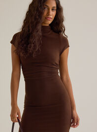 Taylor High Neck Mini Dress Detail 3 - AS Kids