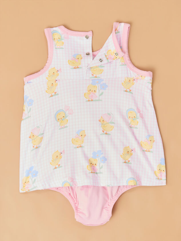 Posie Ducklings Bodysuit Dress Detail 3 - ALTAR'D STATE KIDS