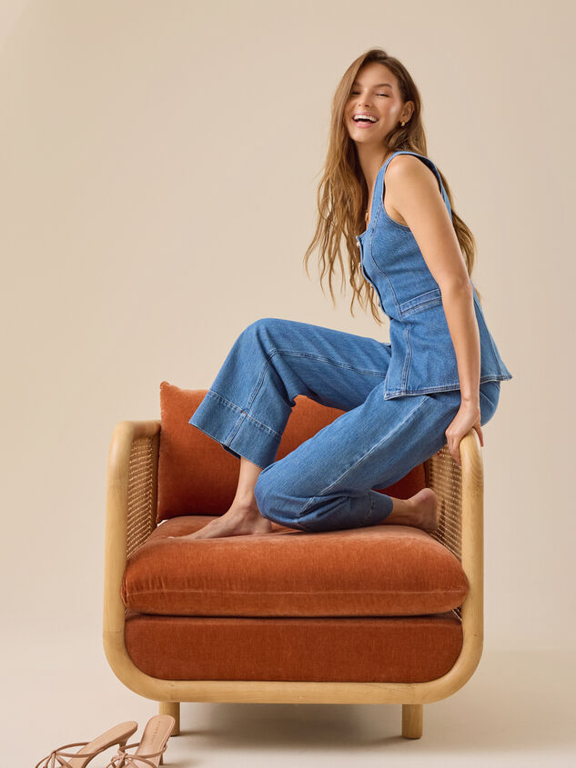 Lyra Denim Vest Detail 5 - ALTAR'D STATE KIDS