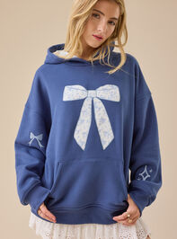 Floral Bow Graphic Hoodie - ALTAR'D STATE KIDS
