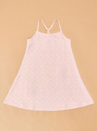 Evelyn Floral Athletic Dress Detail 4 - ALTAR'D STATE KIDS