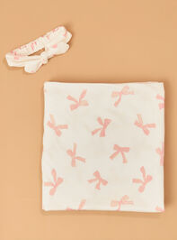 Pretty Bows Swaddle Set Detail 2 - AS Kids