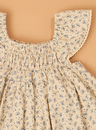 Emmy Floral Baby Dress Detail 3 - AS Kids
